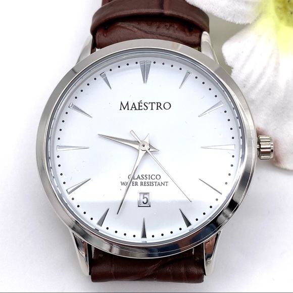 NWT Maison Maéstro The Classico Men's Watch - Picture 5 of 10